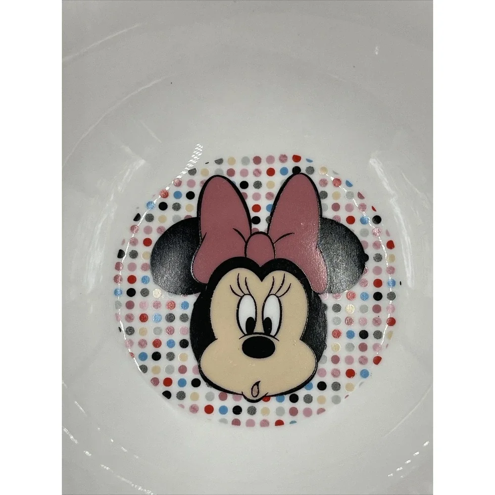 Authentic Disney Minnie Mouse Love Ceramic‎ Bowl 7